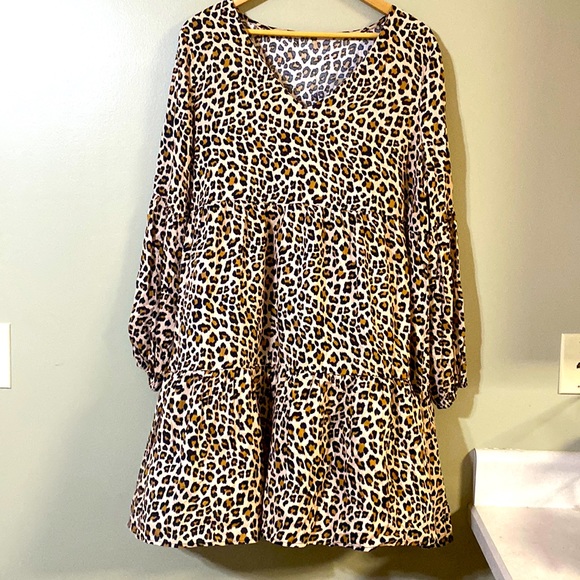 Canikat Animal Print Swing Dress - Picture 4 of 7